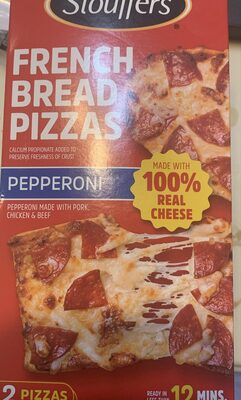 STOUFFER's Pepperoni French Bread Frozen Pizza 11.75oz Box