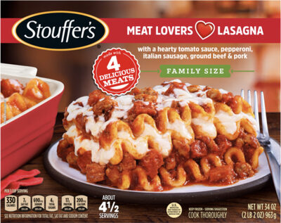 Meat Lovers Lasagna