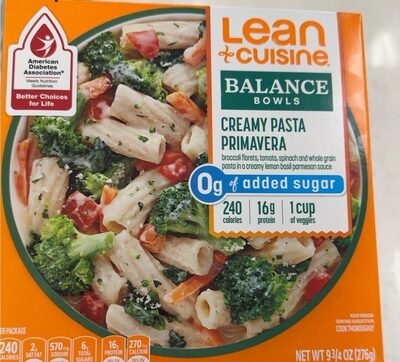 DISCONTINUED_LEAN CUISINE LEAN CUISINE Frozen Meal Pasta Primavera 9.5oz Box