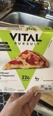 Cauliflower Crust Pepperoni Pizza, Pepperoni