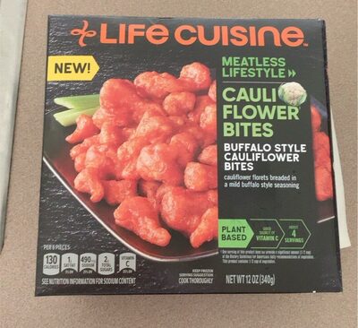 Buffalo Style Cauliflower Bites