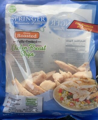 Oven Roasted Fully Cooked Chicken Breast Strips, Oven Roasted