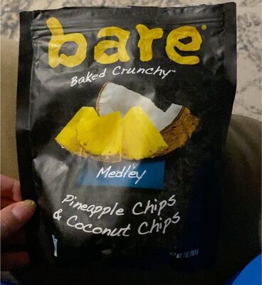 Medley Pineapple Chips & Coconut Chips, Medley