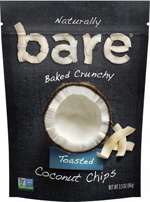 Toasted Baked Crunchy Coconut Chips, Toasted