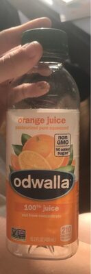 Odwalla, 100% Juice Not From Concentrate, Orange, Orange