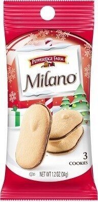Pepperidge Farm Milano Cookies, Dark Chocolate Cookies, 3-Cookie Holiday Pack