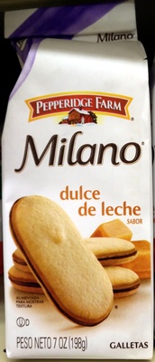 Pepperidge Farm Milano Dulce de Leche Cookies, 7 oz. Bag