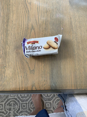 Pepperidge Farm Milano Dark Chocolate Cookies, Snack Pack 2-Count