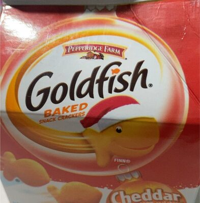 Goldfish Holiday Cheddar Crackers, 2 Oz Carton