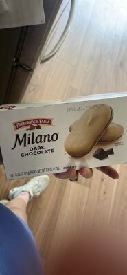 Pepperidge Farm Milano Cookies, Dark Chocolate, 10 Packs, 2 Cookies per Pack