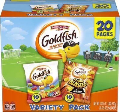 Dynamic Duo Baked Snack Crackers, Cheddar