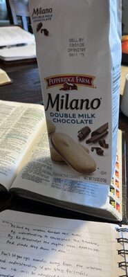 Pepperidge Farm Milano Double Milk Chocolate Cookies, 7.5 OZ Bag (15 Cookies)
