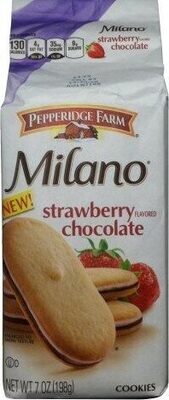 Pepperidge Farm Milano Cookies, Chocolate Strawberry, 7 Oz Bag