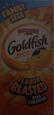Xtra Cheddar Baked Snack Crackers, Xtra Cheddar