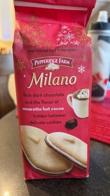 Pepperidge Farm Milano Cookies, Amaretto Hot Cocoa, 7-oz. Bag