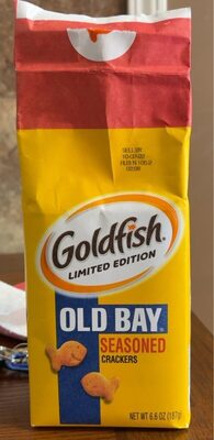 Goldfish Crackers, Limited Edition Old Bay Seasoned Snack Crackers, 6.6 oz. bag