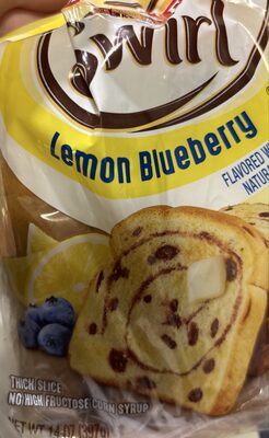 Pepperidge Farm Swirl Lemon Blueberry Flavored Breakfast Bread, 14 Oz Loaf