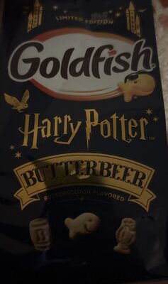 Goldfish Harry Potter Butterbeer Butterscotch Flavored Baked Grahams, 6.1 Oz Bag