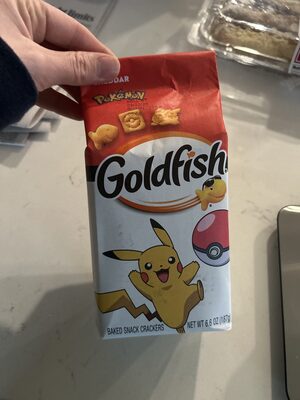 Goldfish Pokemon Cheddar Cheese Crackers, 6.6 Oz Bag