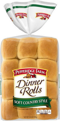 Pepperidge Farm Classic Soft White Dinner Rolls, 12-Pack Bag