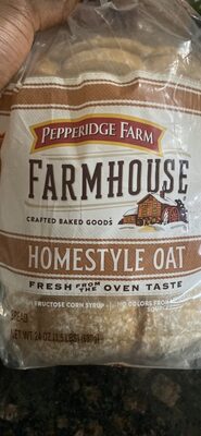 Pepperidge Farm Farmhouse Homestyle Oat Bread, 24 Oz Loaf