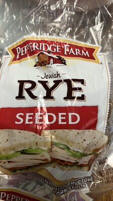 Pepperidge Farm Jewish Rye Seeded Bread, 16 Oz Bag