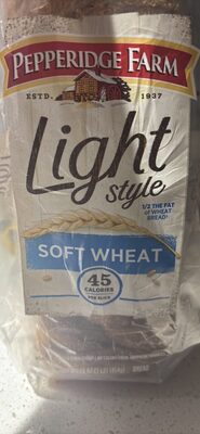 Pepperidge Farm Light Style Soft Wheat Bread, 1 Lb Bag