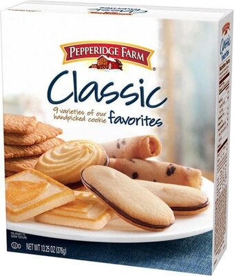 Pepperidge Farm Cookies Classic Collection, 9 Cookie Varieties, 13.25 oz. Box