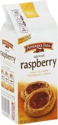 Pepperidge Farm Verona Apricot Raspberry Thumbprint Cookies, 6.75 Oz Bag