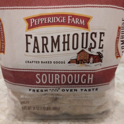Pepperidge Farm Farmhouse Sourdough Bread, 24 Oz Loaf