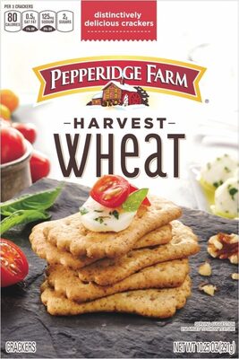 Pepperidge Farm Harvest Wheat Crackers, 10.25 Oz Box