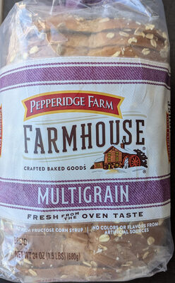 Pepperidge Farm Farmhouse Multigrain Bread, 24 Oz Loaf
