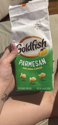 Goldfish Parmesan Cheese Crackers, 6.6 Oz Bag