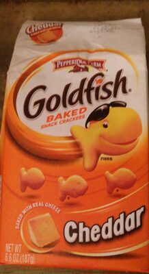 Goldfish Cheddar Crackers, 6.6 Oz Bag