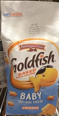 Goldfish Baby Cheddar Cheese Crackers, 7.2 Oz Bag