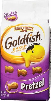 Goldfish Pretzel Crackers, 8 Oz Bag