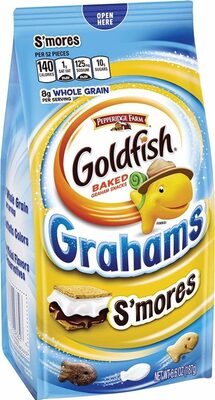 Goldfish Grahams S'mores Crackers, Snack Crackers, 6.6 oz bag