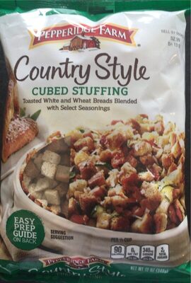 Pepperidge Farm Country Style Cubed Stuffing, 12 oz. Bag