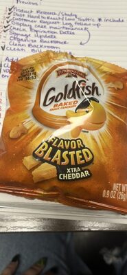 Xtra Cheddar Flavor Blasted Baked Snack Crackers, Xtra Cheddar