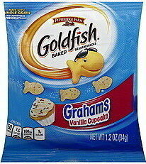 Vanilla Cupcake Grahams Baked Graham Snacks, Vanilla Cupcake