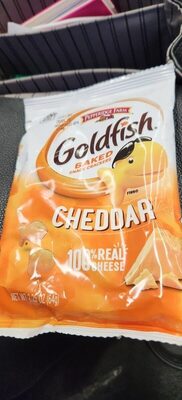 Pepperidge Farm Goldfish Baked Snack Crackers, Cheddar Cheese, 2.25 Ounces, Pack of 72