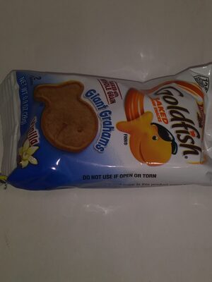 Pepperidge Farm Goldfish Whole Grain Giant Grahams, Vanilla, .9 Ounces, Pack of 300