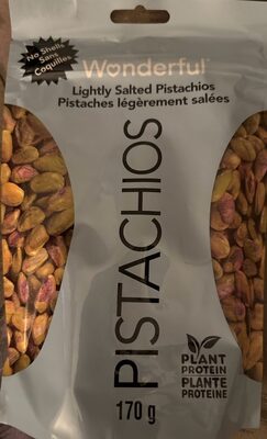 Lightly Salted No Shells Pistachios, Lightly Salted