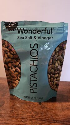 Sea Salt & Vinegar Pistachios, Sea Salt & Vinegar