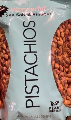 Sea Salt & Vinegar No Shells Pistachios, Sea Salt & Vinegar