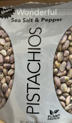 Sea Salt & Pepper Pistachios, Sea Salt & Pepper