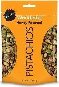 Honey Roasted No Shells Pistachios, Honey Roasted