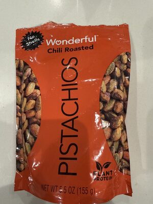 Chili Roasted No Shells Pistachios, Chili Roasted