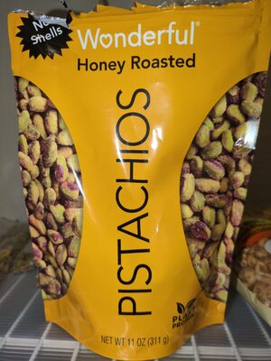 Honey Roasted No Shells Pistachios, Honey Roasted