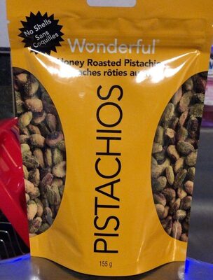 Honey Roasted No Shells Pistachios, Honey Roasted